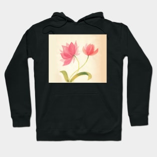 They fall in love with the sun, the flowers Hoodie